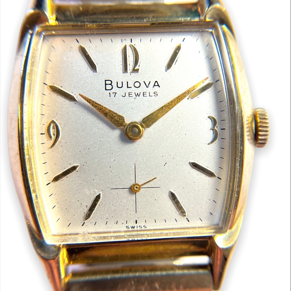 Vintage Bulova Men's 17 Jewel Wrist Watch